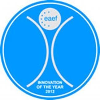Logo du prix Innovation de l’année décerné par l’Employee Assistance European Forum