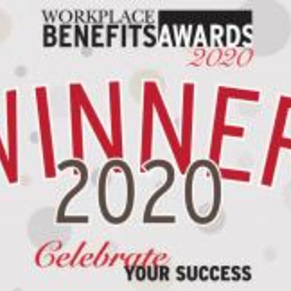 Logo du lauréat des Workplace Benefits Awards 2020